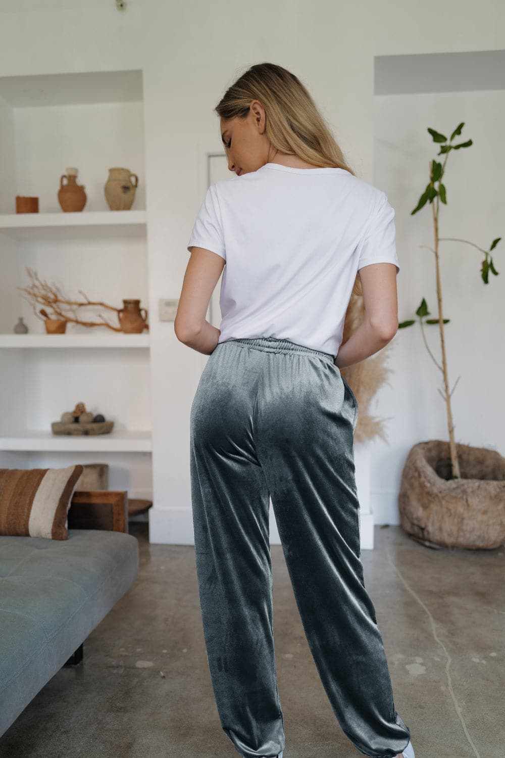 Sheer joggers with pockets - S to XL - Love Salve